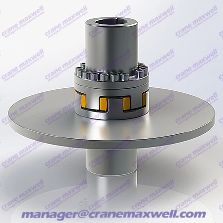 Elastická spojka MLPK Plum Blossom s brzdovým kotúčom